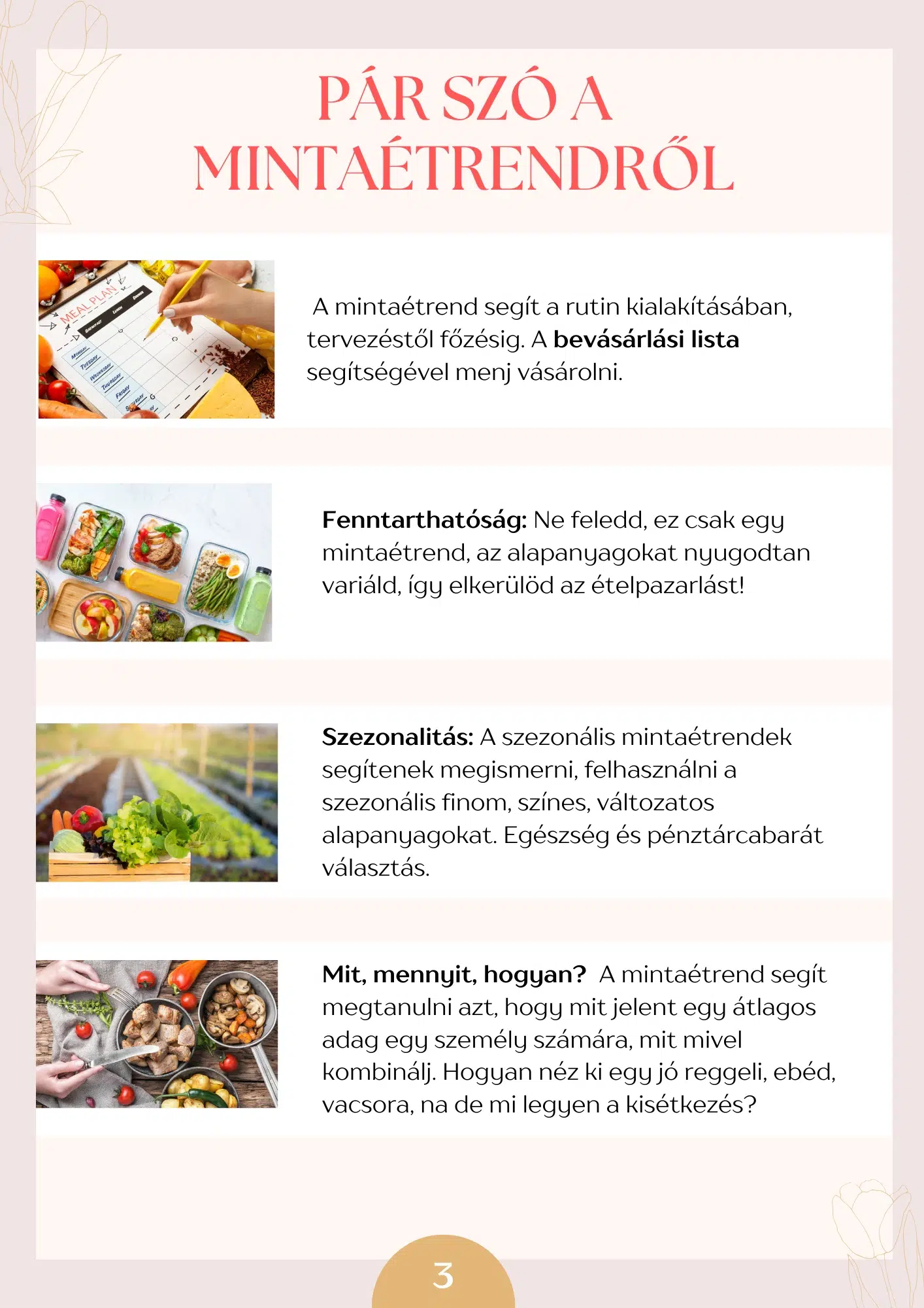 Tavaszi mintaétrend - Image 2